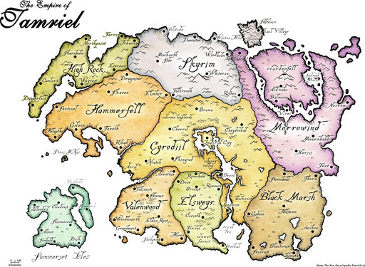 Elder Scrolls IV: Oblivion, The - Положение дел в имперских провинциях
