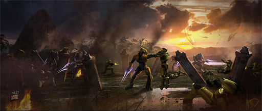 Halo 3 - Halo: Reach имеет связующие его с ODST звенья