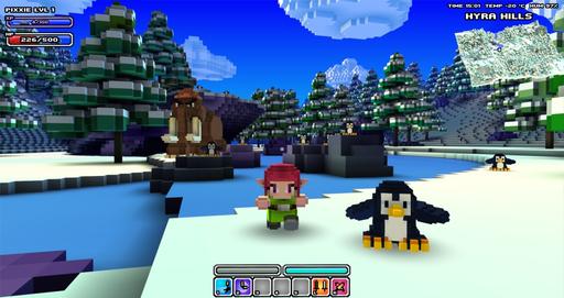 Cube World - Пингвины и мамонты!